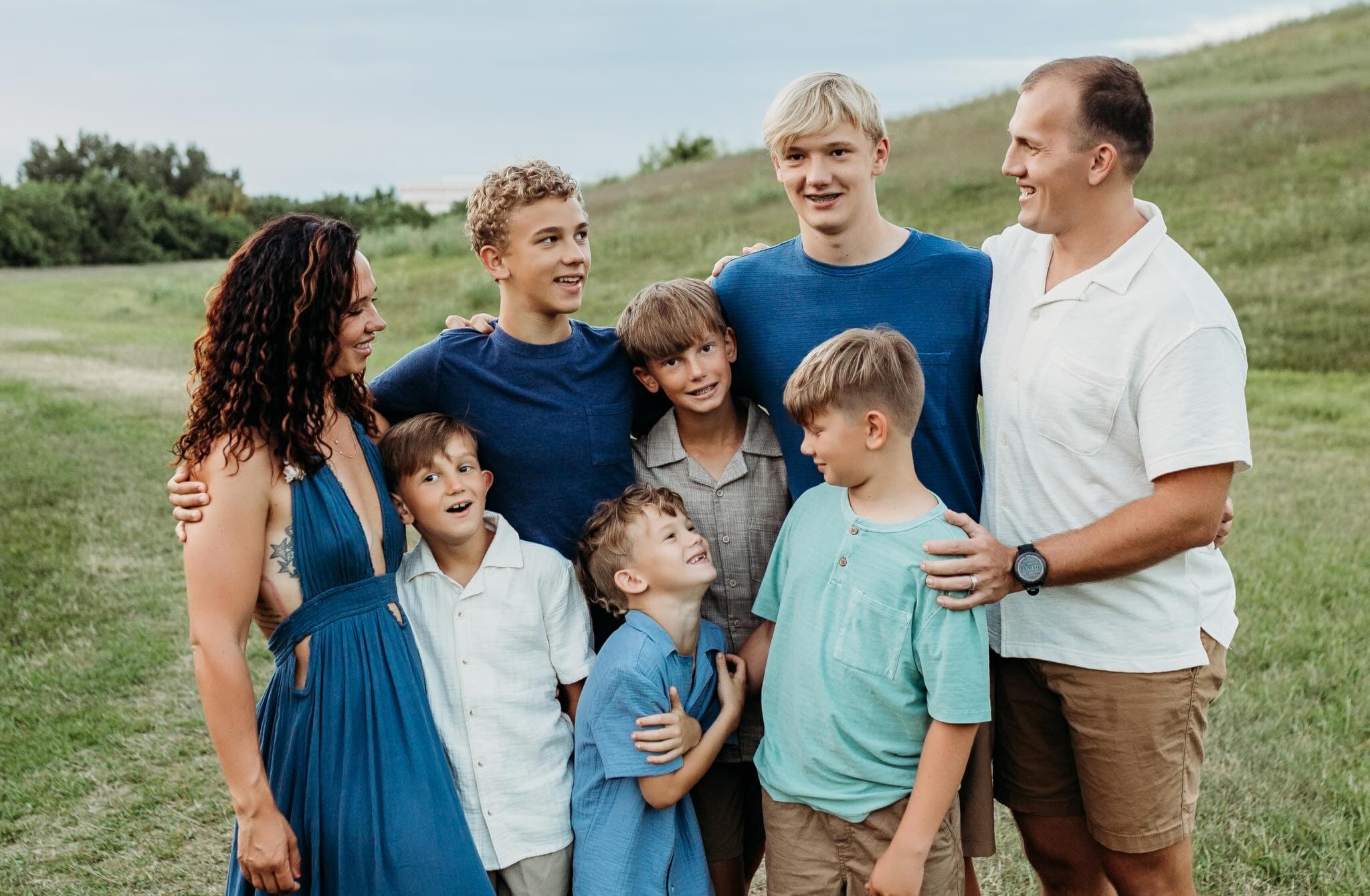 The Kemp family in Florida
